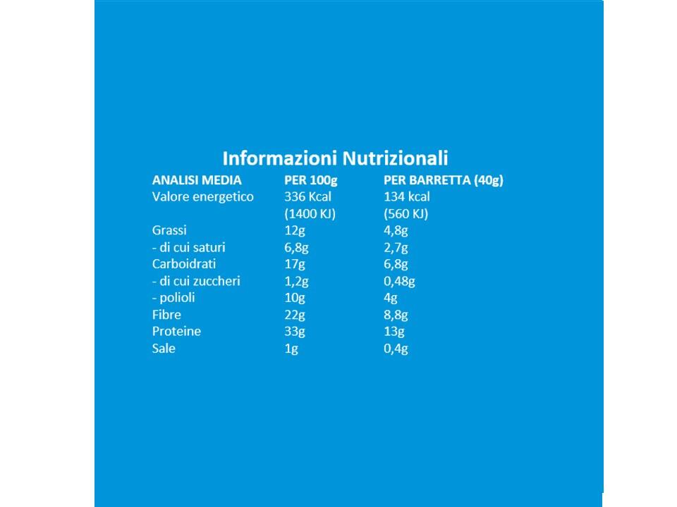 Integratore alimentare – BARRETTA + PROTEIN LOW SUGAR BROWNIE 2/6