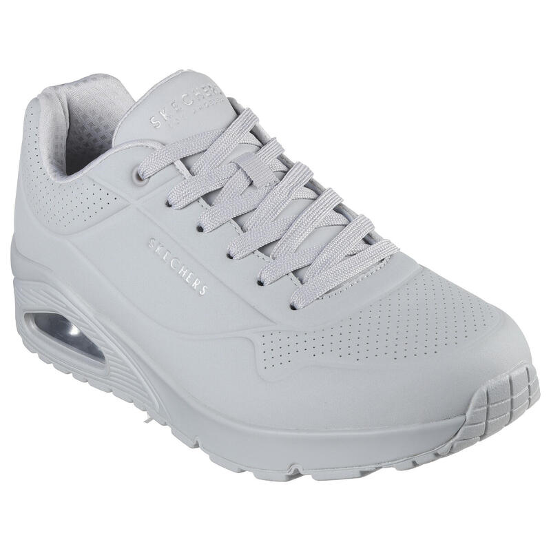 SKECHERS Homme UNO STAND ON AIR Sneakers Gris clair