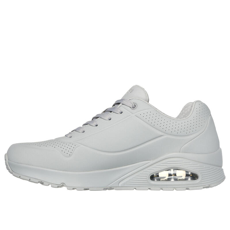 SKECHERS Homme UNO STAND ON AIR Sneakers Gris clair