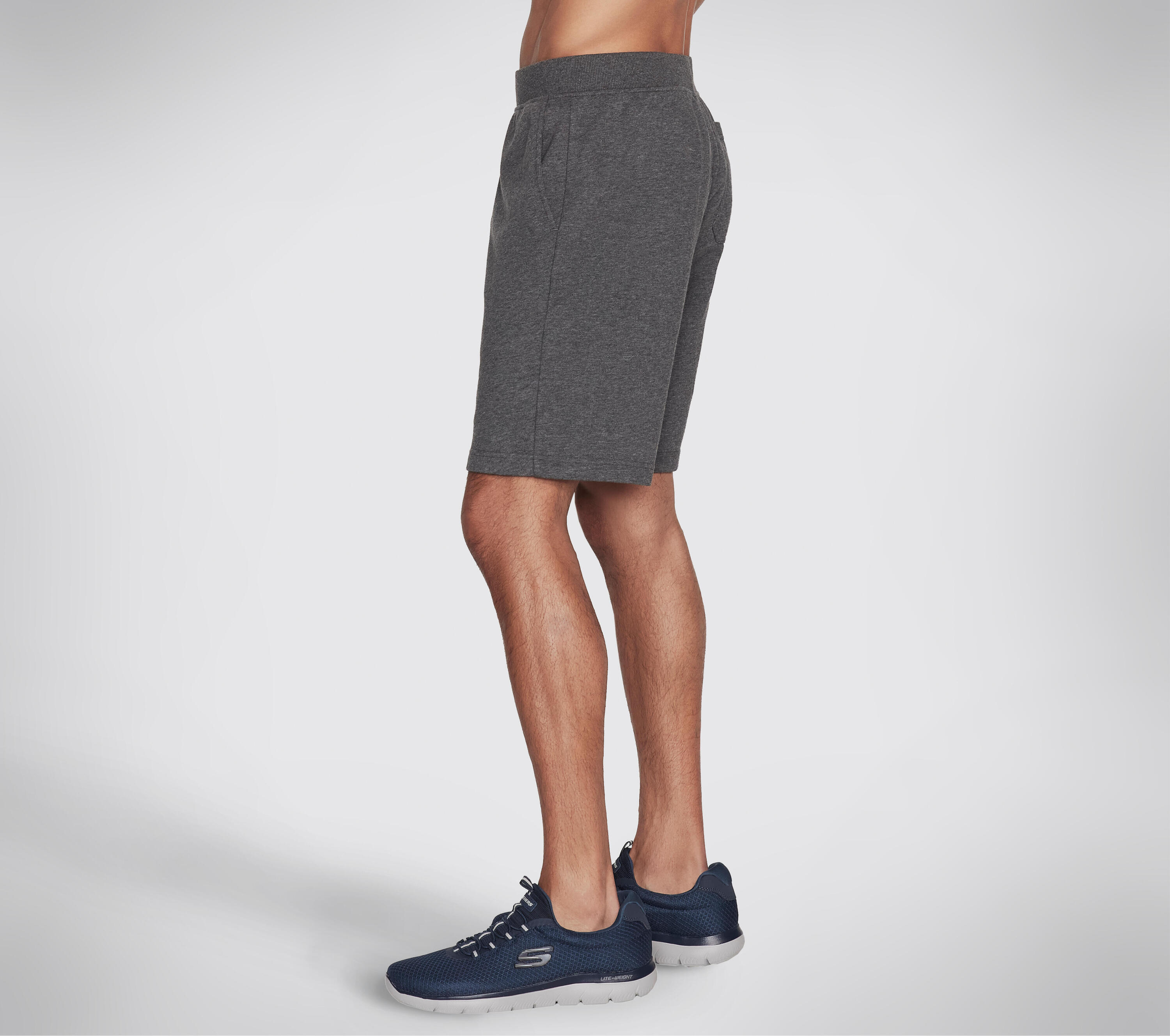 SKECHERS EXPLORER 9" SHORT Pantaloncini Grigio scuro 3/5