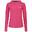 Sudadera Sprint City Jaspeada para Mujer Rosa Puro