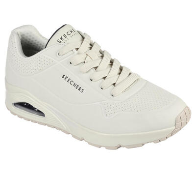 Skechers heren uno stand on air sneakers wit