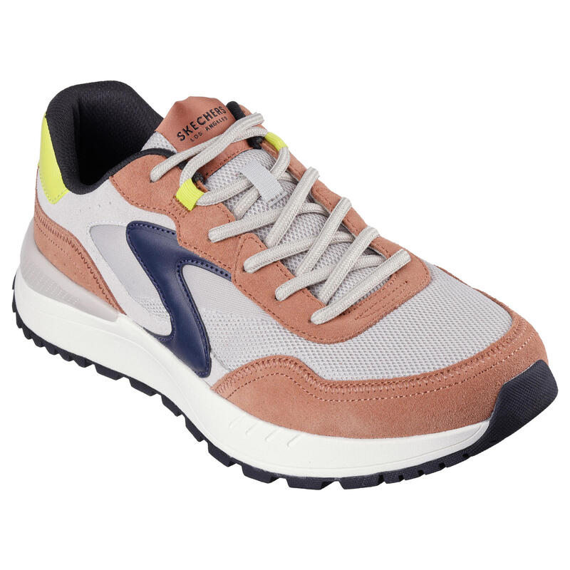 SKECHERS Hombre FURY FURY LACE LOW Sneakers Marrón