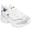 SKECHERS Mujer D'LITES NEW HEAT Sneakers Blanco / Blanco / Negro / Rojo