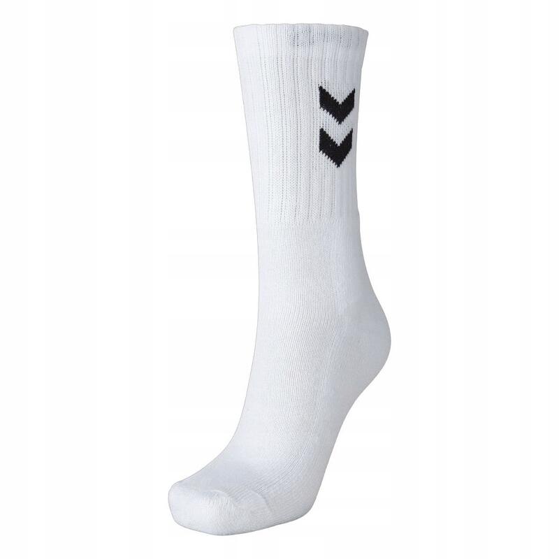 Calcetines balonmano básicos Hummel Basic Sock, blanco