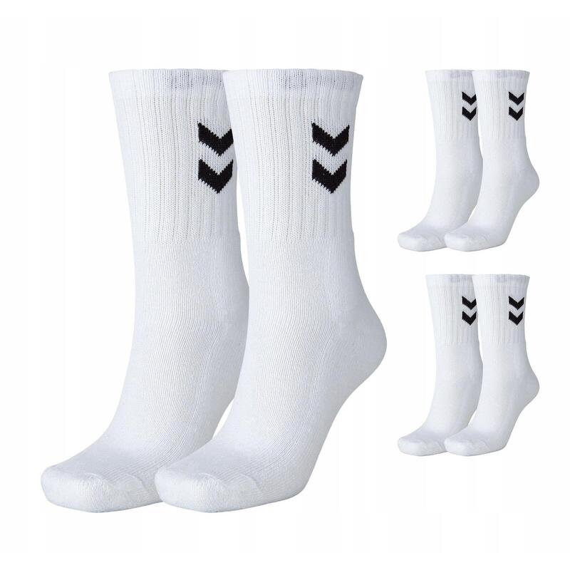 Calcetines Balonmano Hummel Basic Sock, blanco