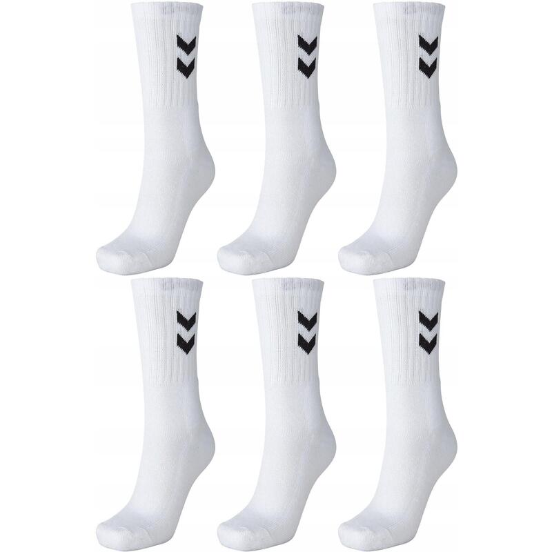 Calcetines Balonmano Hummel Basic Sock, blanco