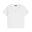 T-shirt donna in jersey corta in vita con piccola stampa