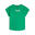 T-shirt donna in jersey con piccolo logo effetto satin