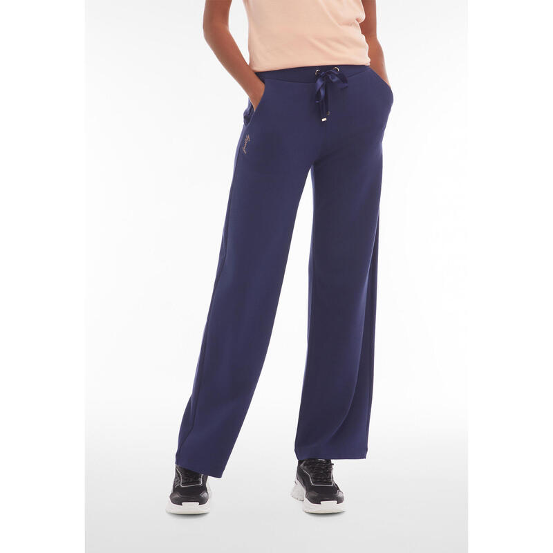 Pantaloni ampi da donna in french terry modal