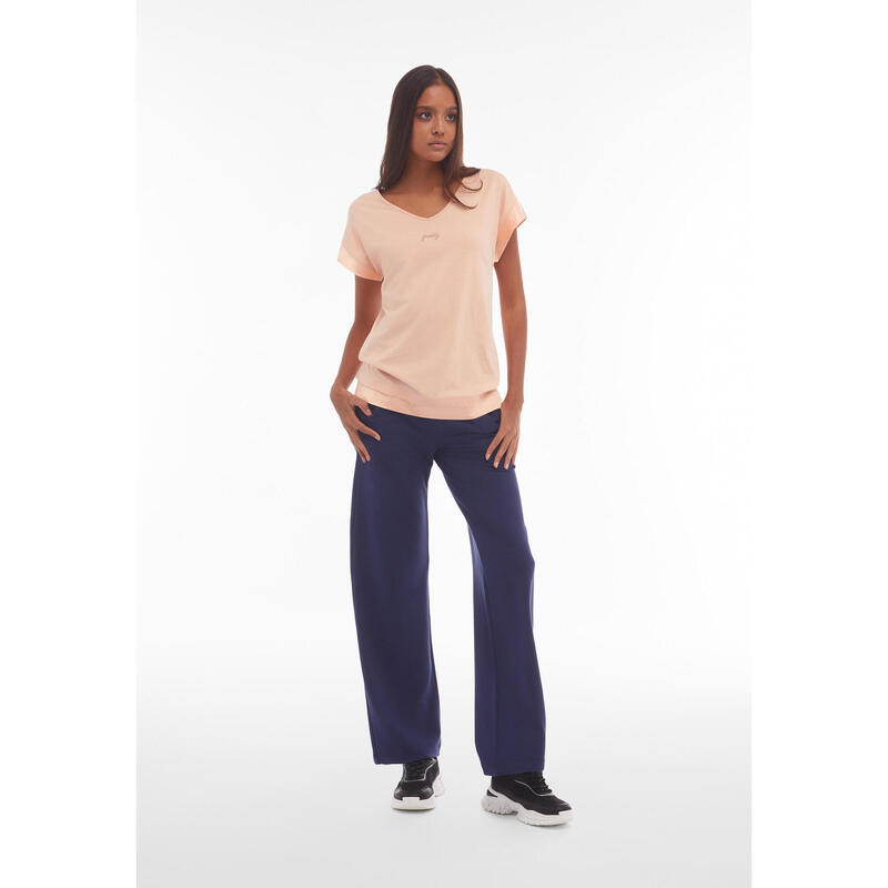 Pantaloni ampi da donna in french terry modal