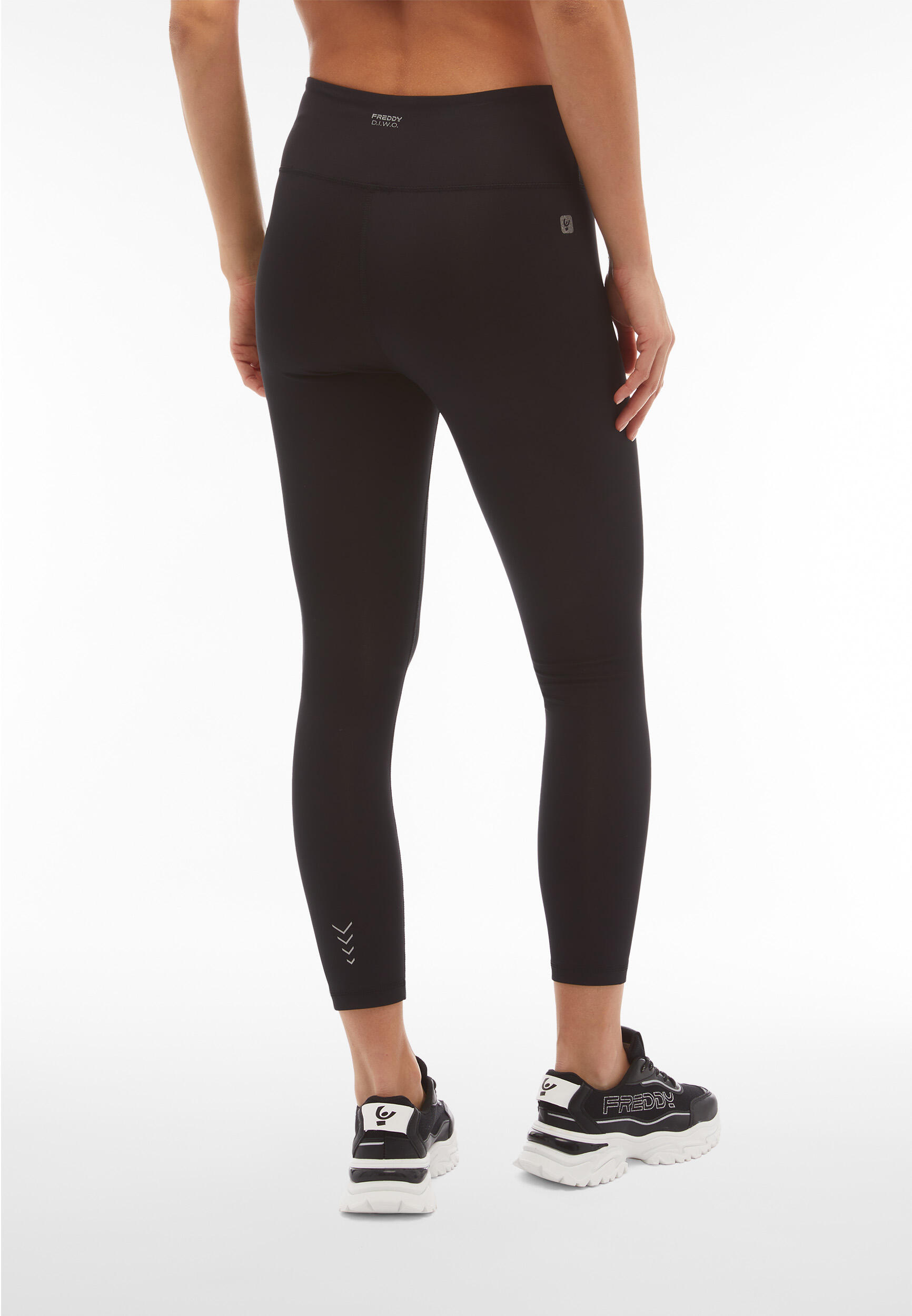 Leggings de fitness pour femme, longueur 7/8 et taille haute, réalisé en tissu t 3/6