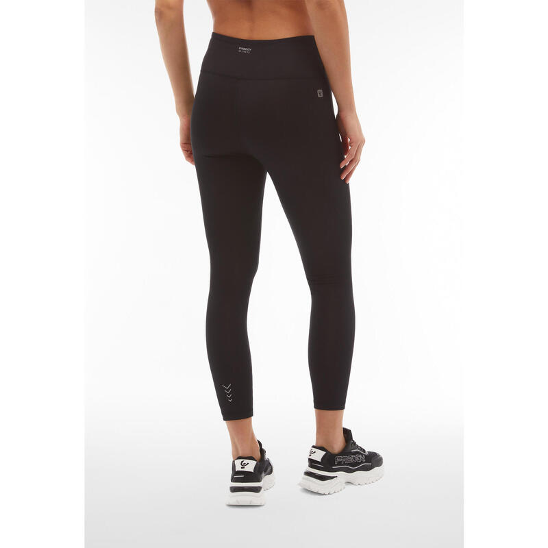 Leggings de fitness pour femme, longueur 7/8 et taille haute, réalisé en tissu t