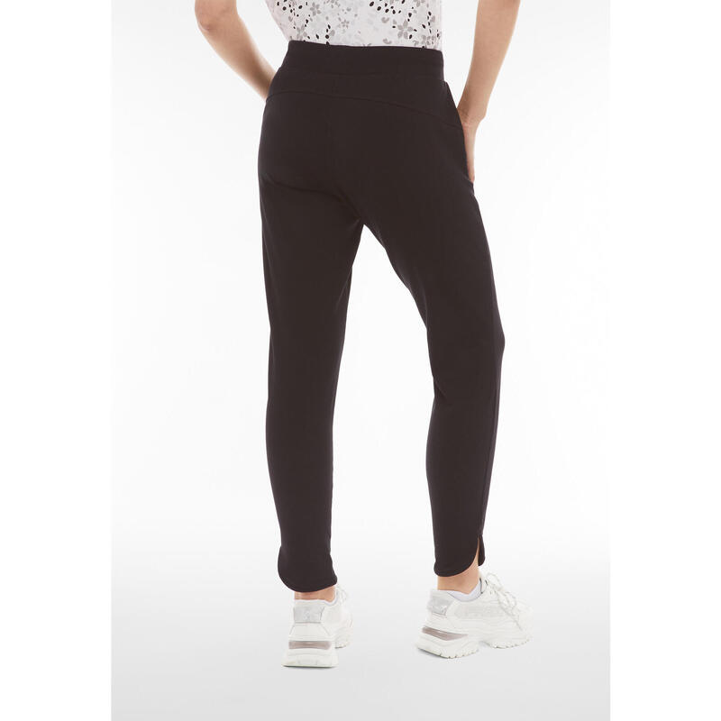 Pantaloni sportivi da donna con micro spacchi sul fondo