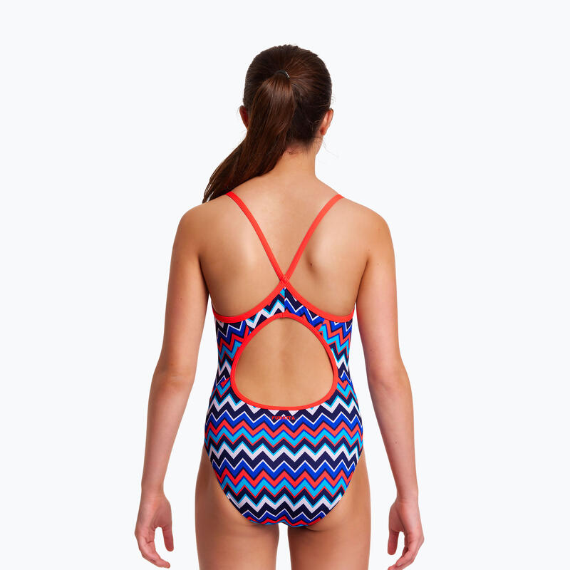 Funkita Diamond Back One Piece Nautical Mile kinderbadpak uit één stuk