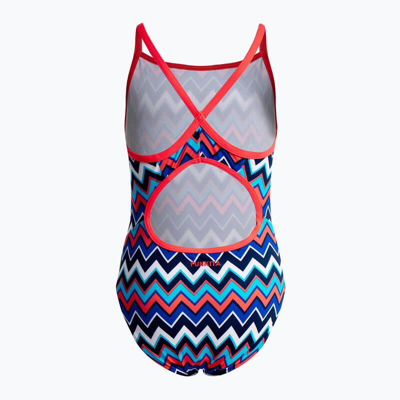 Funkita Diamond Back One Piece Nautical Mile kinderbadpak uit één stuk