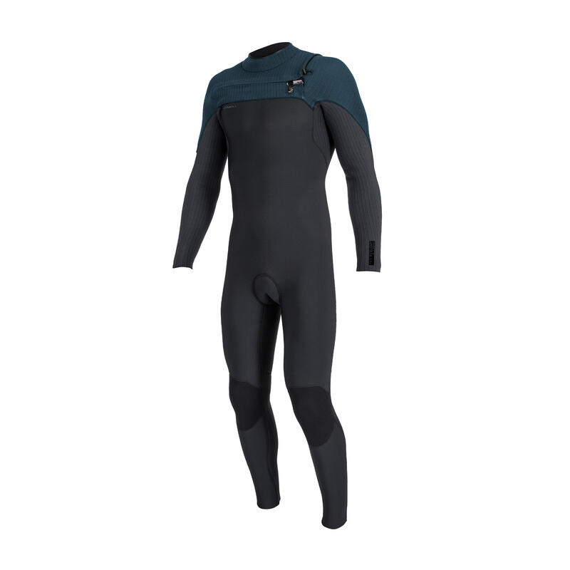 O'Neill Da Uomo Blueprint Windfreak 5/4+mm Chest Zip Gbs Muta - Black / Cadet B