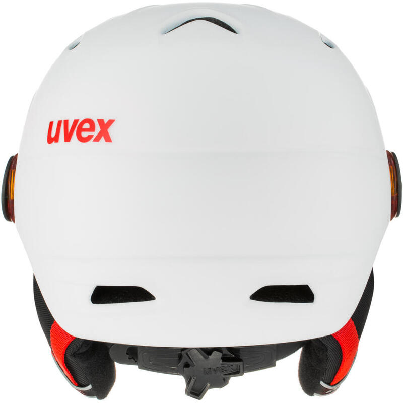 Kask narciarski dziecięcy Uvex visor pro