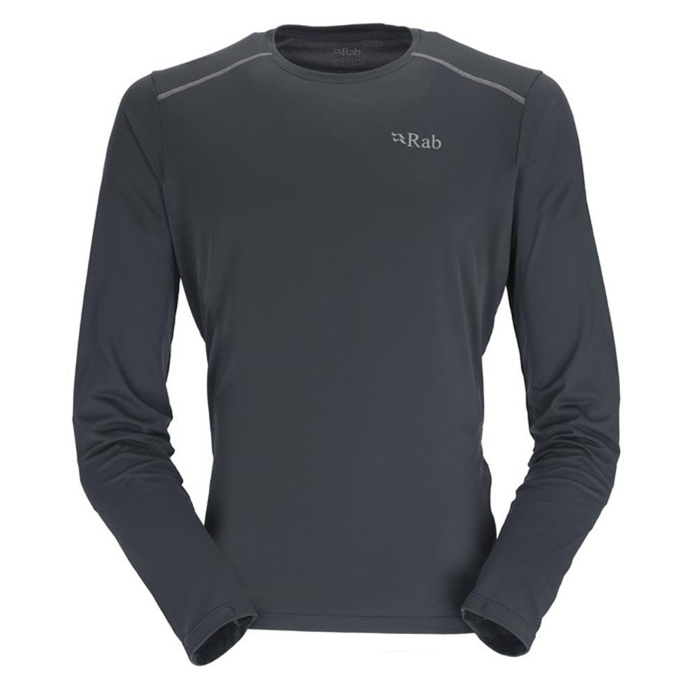 Rab Force Long Sleeve Baselayer Tee Beluga
