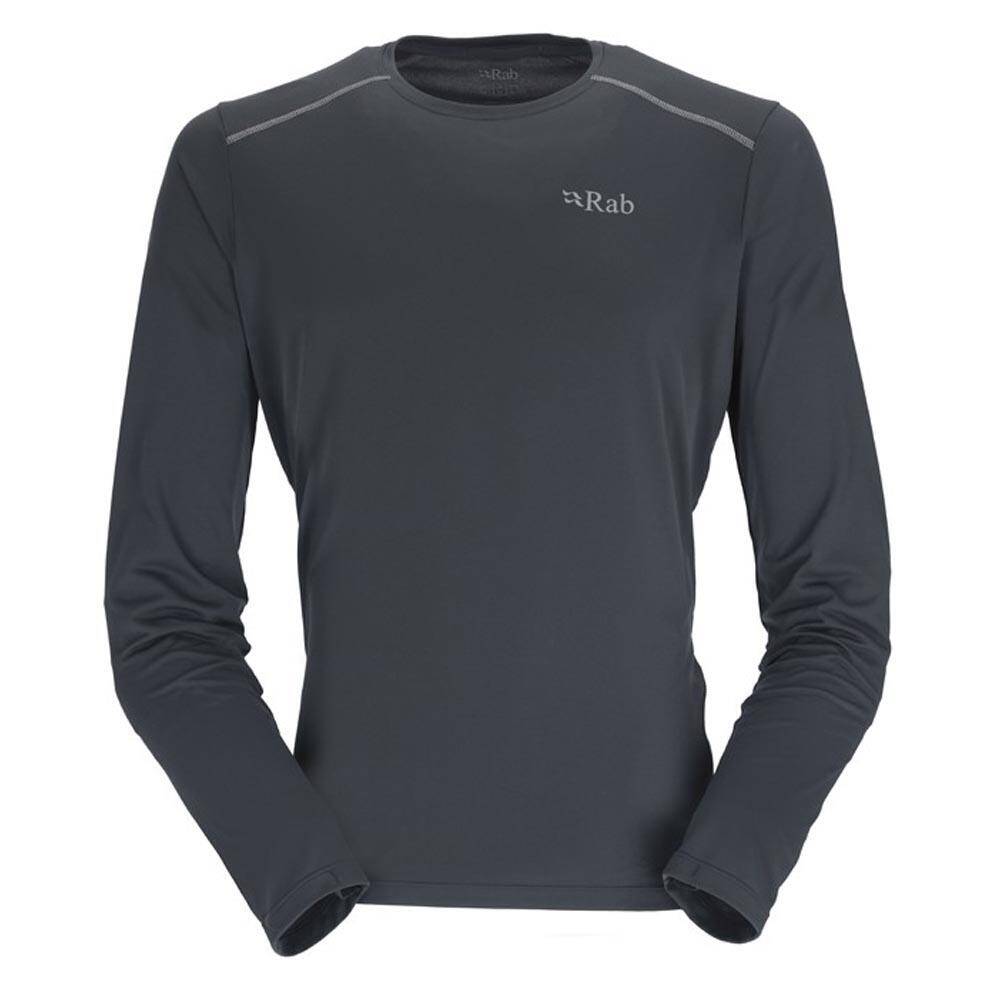 Rab Force Long Sleeve Baselayer Tee Beluga