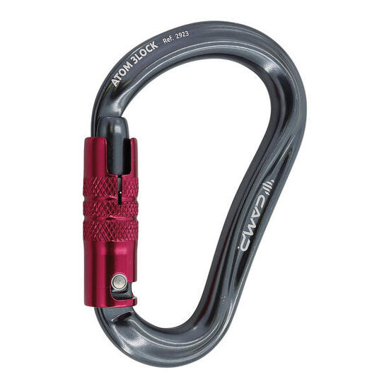 Moschettone Camp Atom 3 Lock Grigio