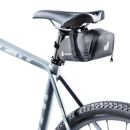 Deuter Bike Bag 0.8 Satteltasche schwarz kompakt 10x10x18 cm recycelt