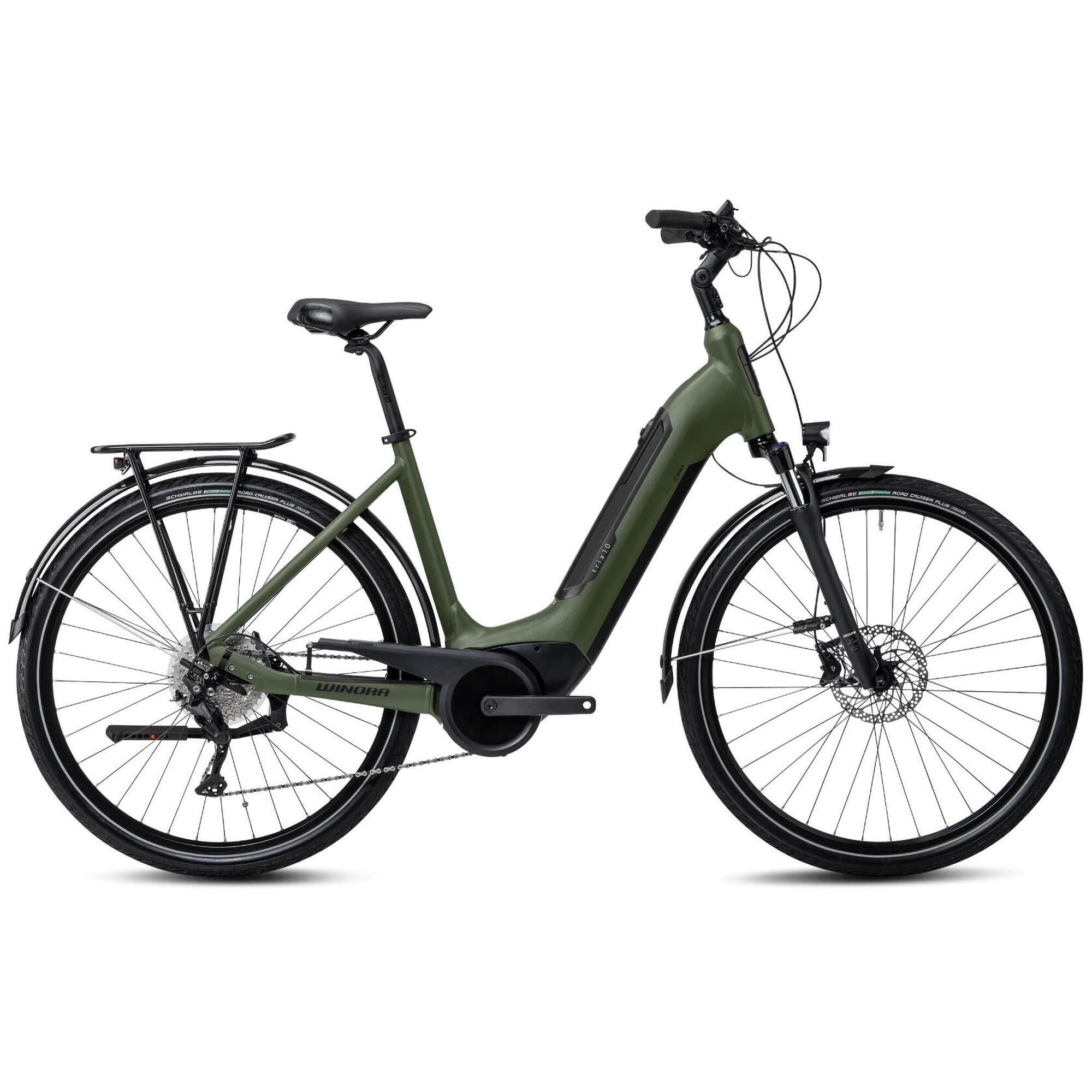 Rower elektryczny dla dorosłych Winora Tria 10 wave 41 cm i500wh