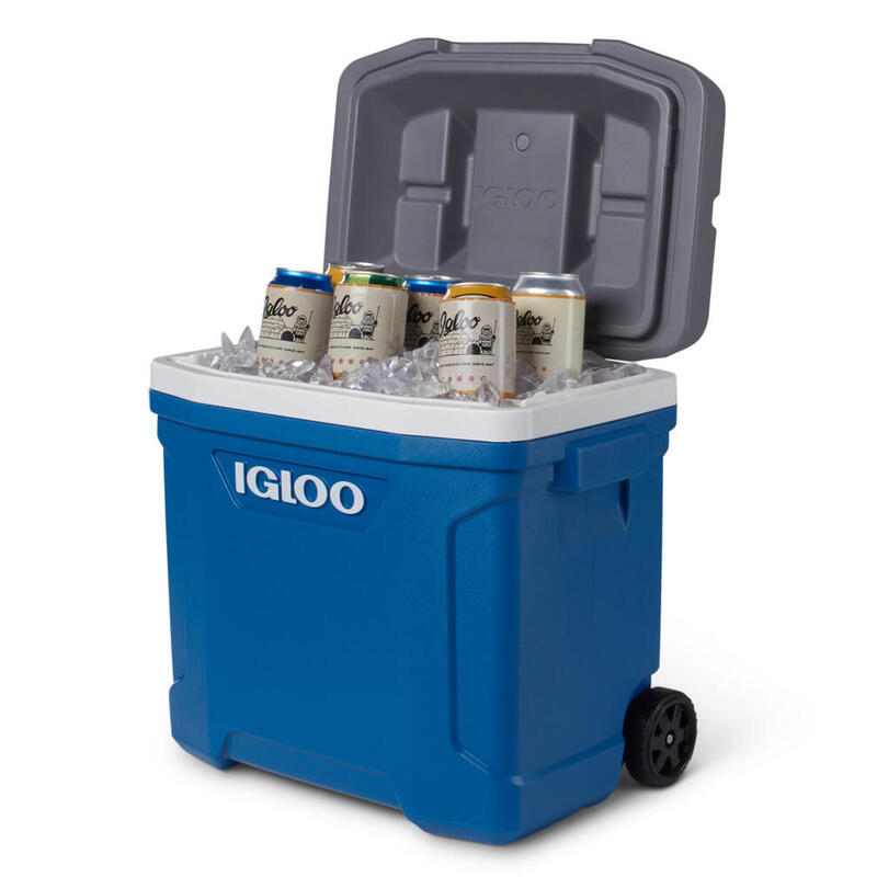 Nevera Rígida Con Ruedas De Igloo Latitude Roller 30 Con Capacidad De 28L Azul