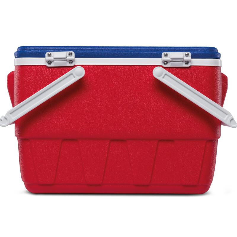 Nevera Portátil rigida IGLOO PICNIC RETRO Roja, 24 litros 36 latas