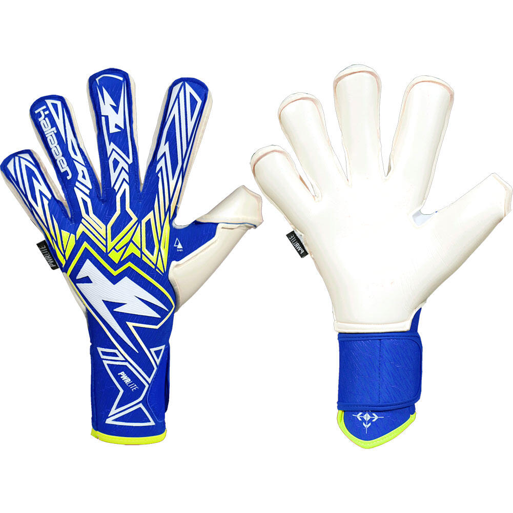 Kaliaaer PWRLITE FaderBlaze Azure Sekure Goalkeeper Gloves 1/4