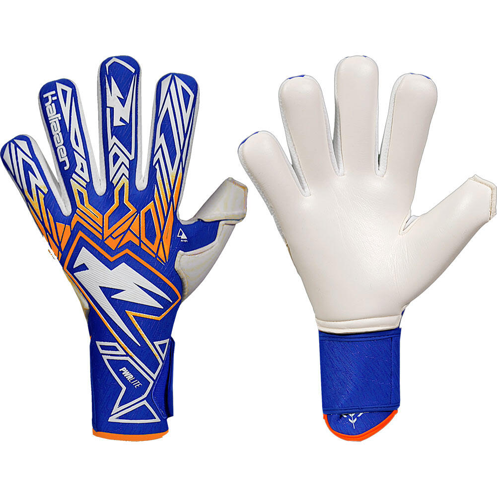 Kaliaaer PWRLITE FaderBlaze Azure Neg Touch Feel J Goalkeeper Gloves 1/4