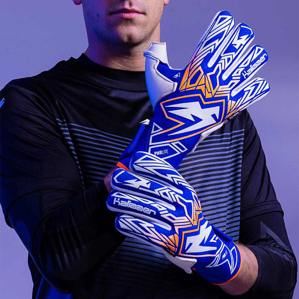 Kaliaaer PWRLITE FaderBlaze Azure Neg Touch Feel J Goalkeeper Gloves 2/4