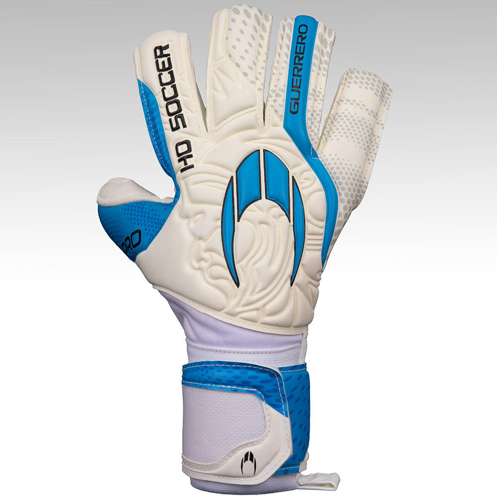 HO Soccer Guerrero Pro Negative Aqua Junior Goalkeeper Gloves 2/4