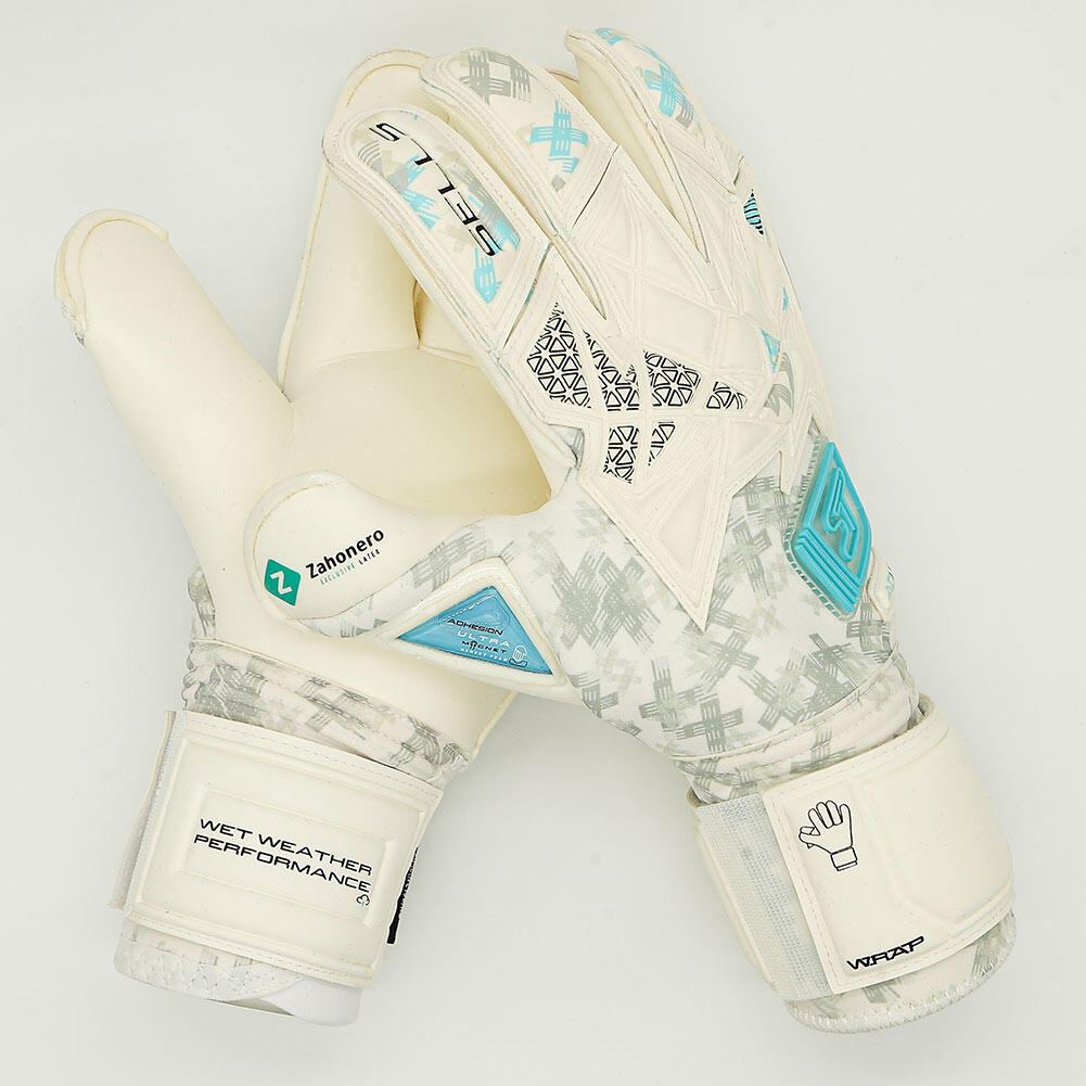 SELLS Wrap Aqua Prime Junior Goalkeeper Gloves 4/4