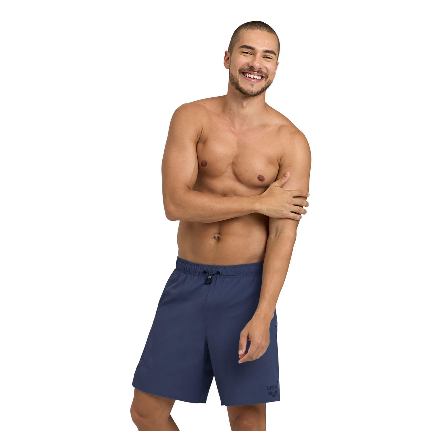 Arena - Shorts De Bain Homme - Evo Logo - Maillot De Bain 1 Pièce - Bleu - 48 Xl - Decathlon
