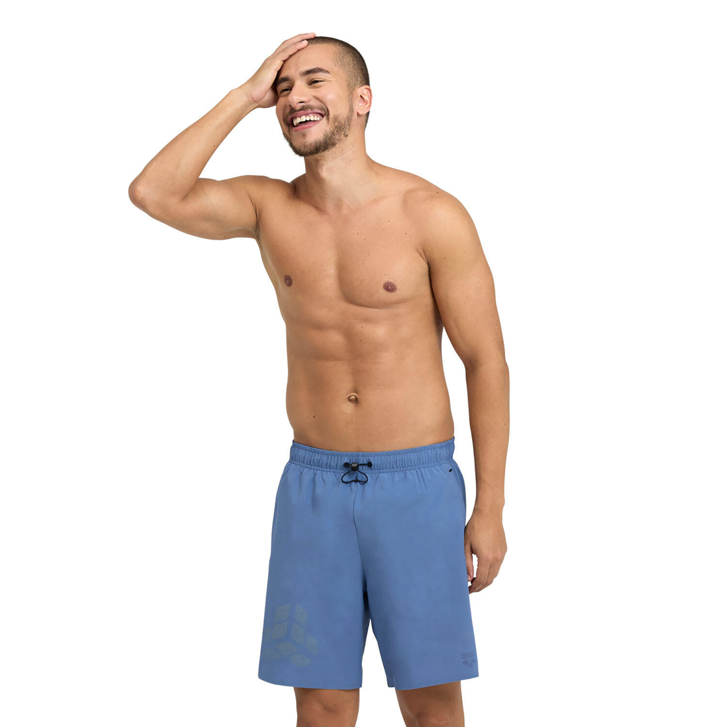 Arena - Shorts De Bain Homme - Evo Logo - Maillot De Bain 1 Pièce - Bleu - 48 Xl - Decathlon