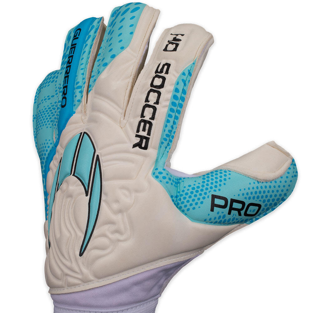 HO Soccer Guerrero Pro Roll/Neg Aqua Junior Goalkeeper Gloves 4/4