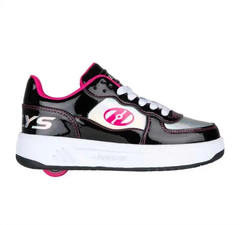 Heelys Rezerve Low Nero/Pink Scarpe Con Rotelle - Nero - 31 2/3
