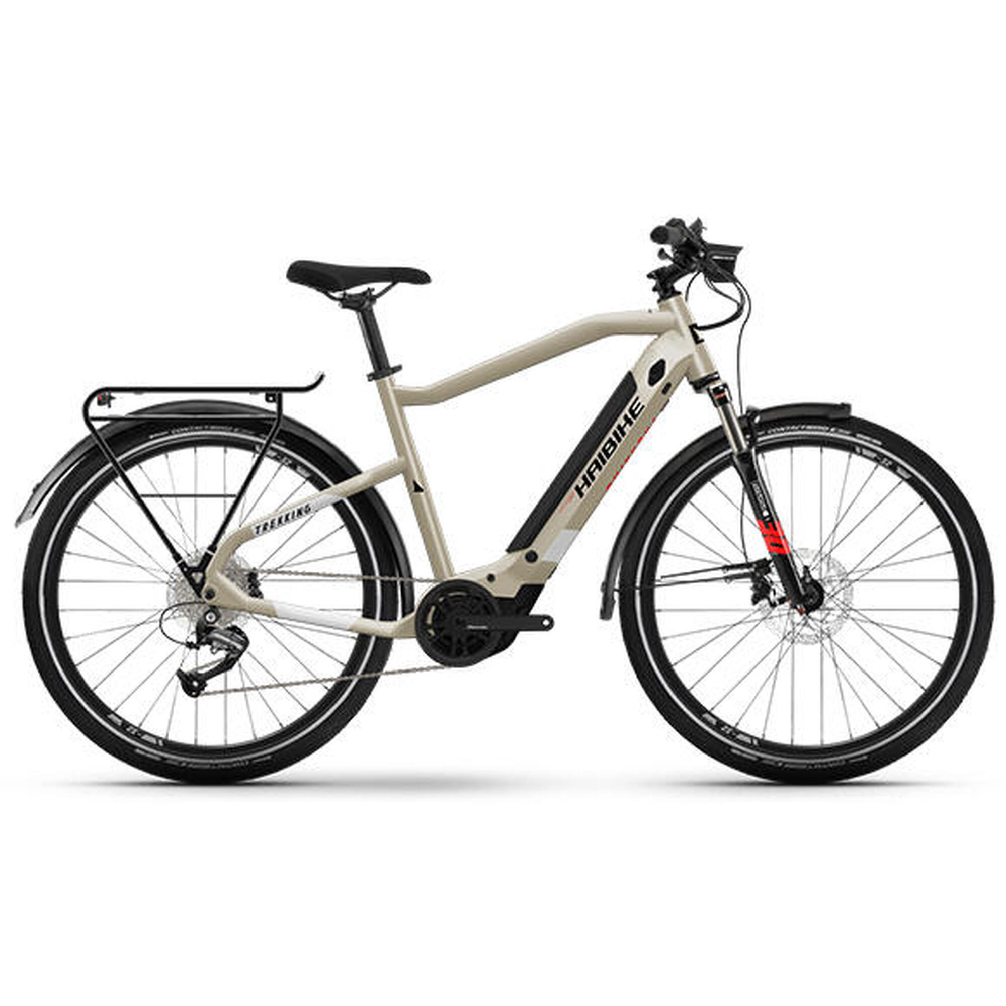 Haibike Trekking 4 High Herren 9-G Altus Elektrorad i500 Yamaha e-bike RH 56/L