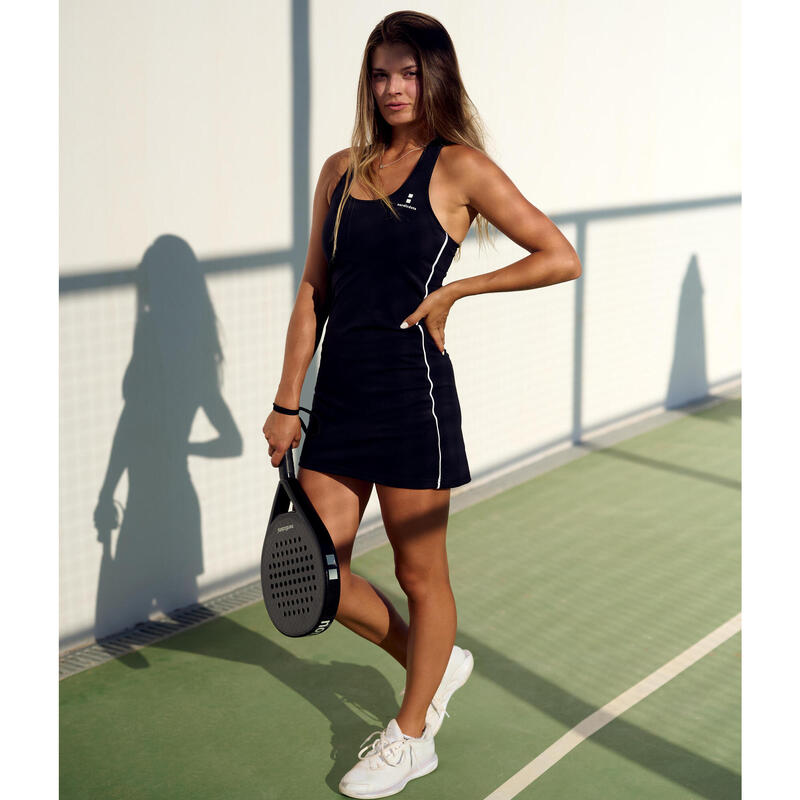 Performance Robe de Tennis/Padel Femme - Noire