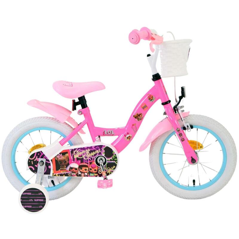 VOLARE BICYCLES Bicicletta per bambini LOL Surprise, 14 pollici