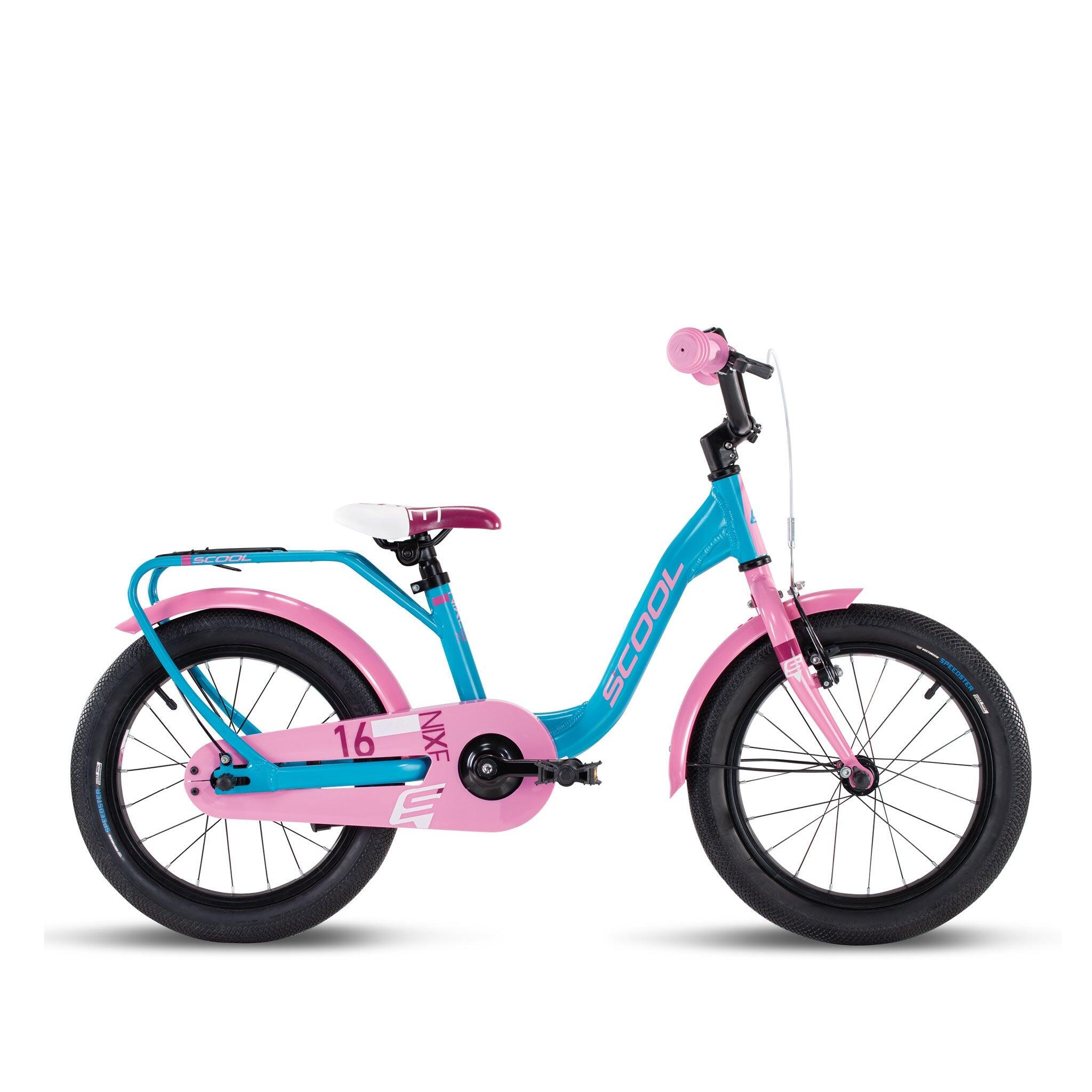 S'COOL Kinderfahrrad Mädchen 16 Zoll -  S'COOL niXe Ocean