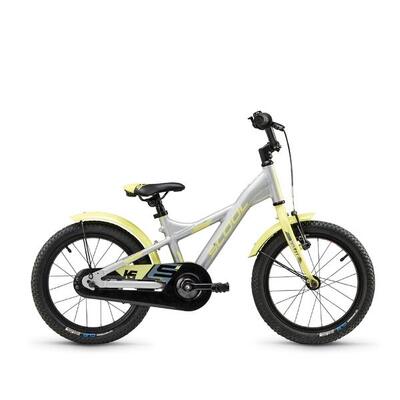 Kinderfahrrad Jungen 16 Zoll - S'COOL Xxlite Silber