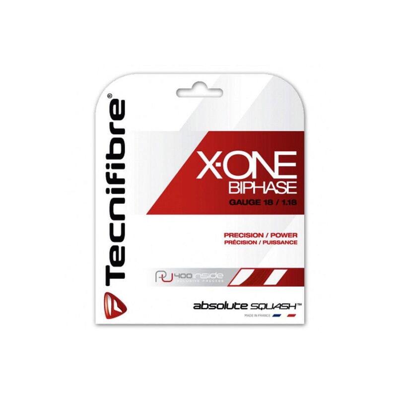 Naciąg do squasha Tecnifibre X-One Biphase 1,18 9,7m
