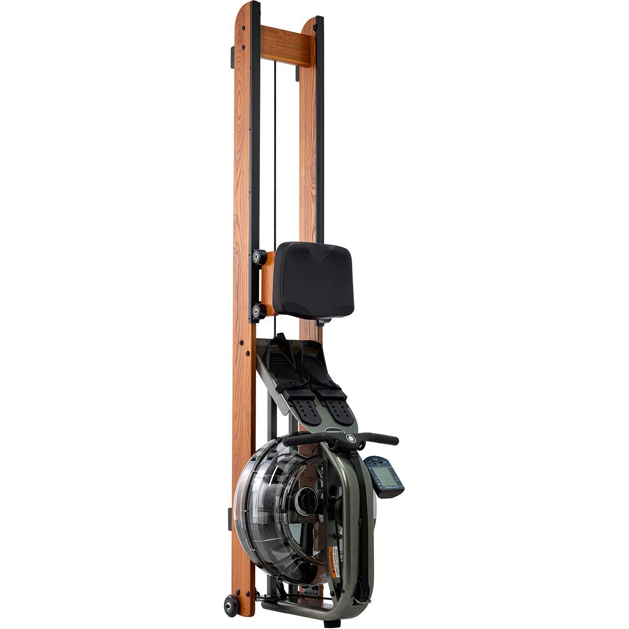 Fluid Rower Apollo PRO V Wasser Rudergerät Dual Rail 2/7