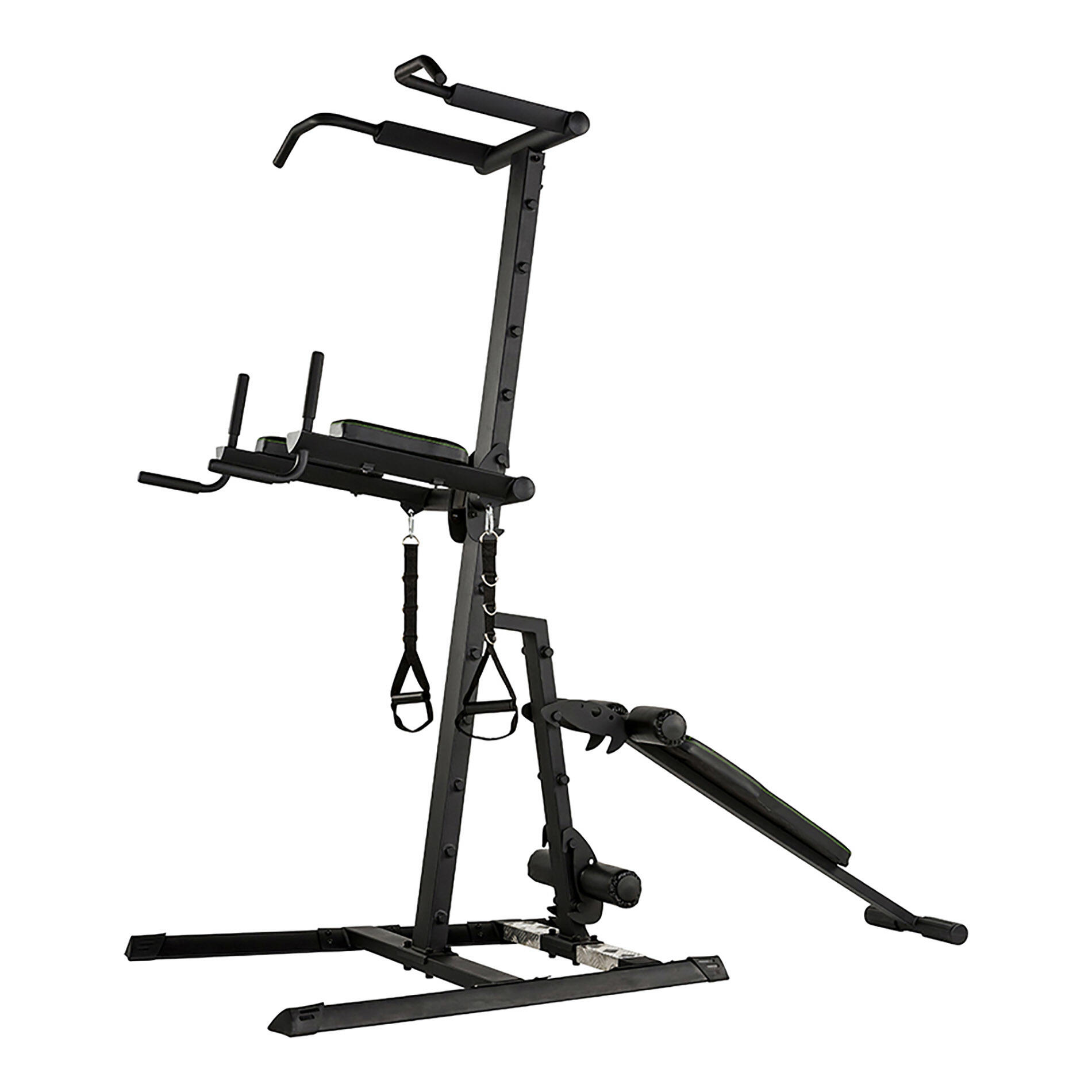 Kraftstation - Power Tower PT80 - Pull up Station - Dip Station - Bauchbrett 5/7