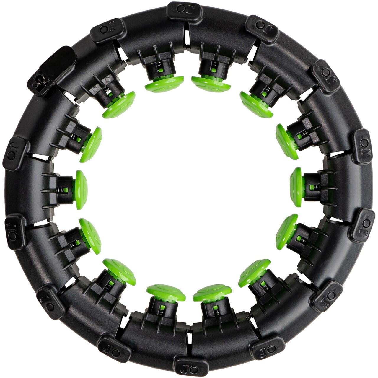 Tunturi Hula Hoop Regolabile – 24 Maglie, Cerchio Fitness Per Adulti E Principianti, Brucia 800 Calorie In 30 Minuti