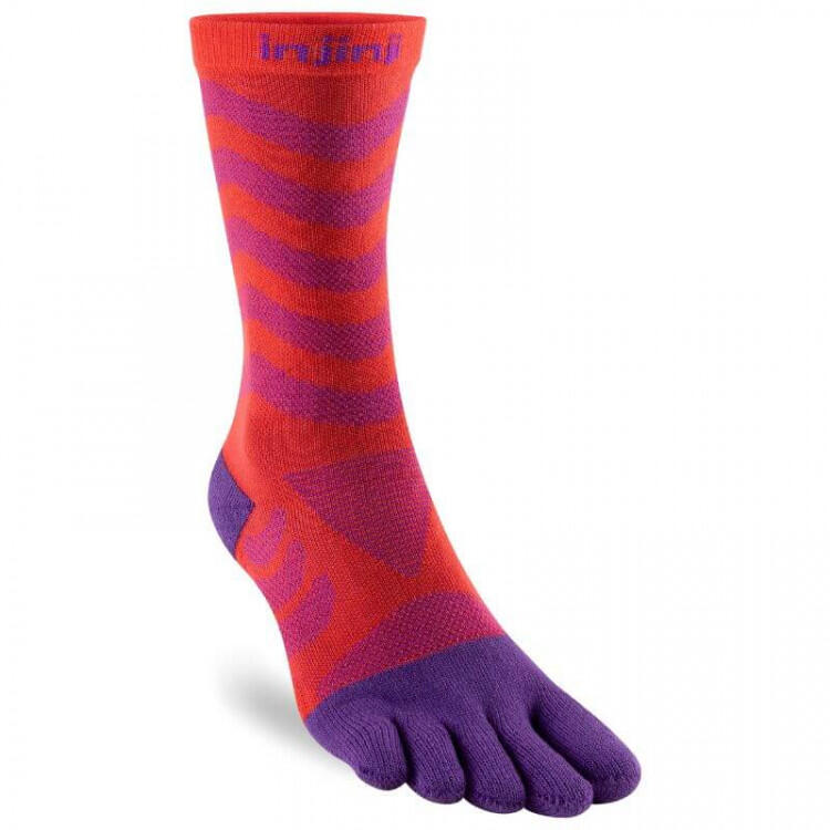 Chaussettes à orteils de running Ultra Run Crew Coolmax femme