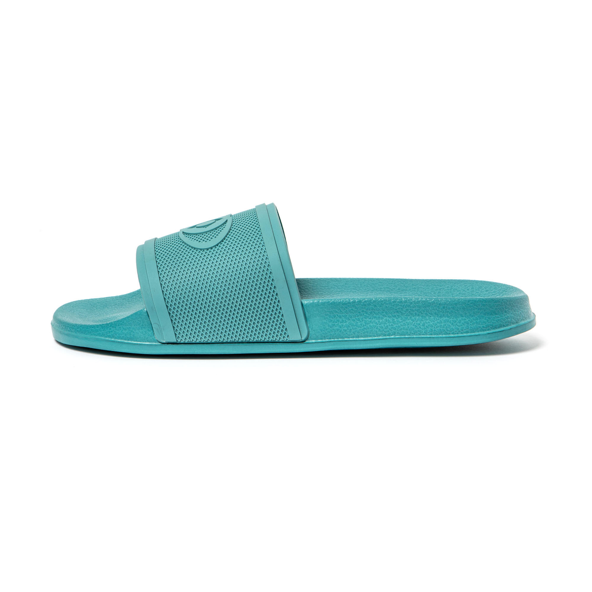 Tongs unisexe Piscine Brasileras Turquoise semelle en gomme 4/7