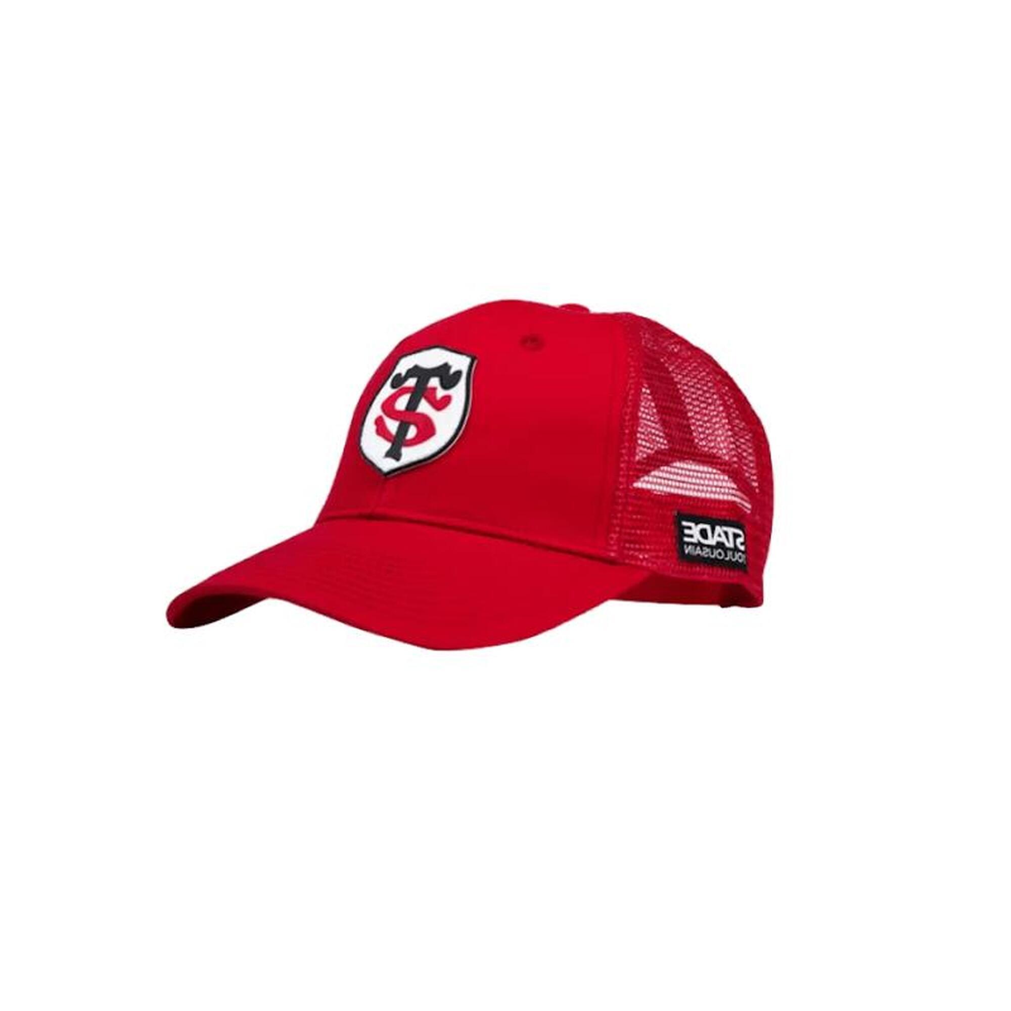 CASQUETTE TRUCKER ROUGE RUGBY - STADE TOULOUSAIN